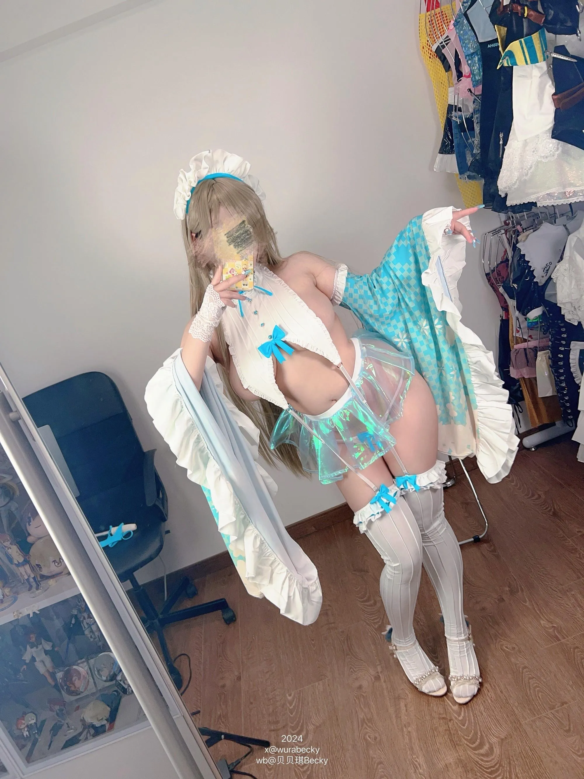 贝贝琪Becky – NO.008 明日奈同人 [42P]插图1